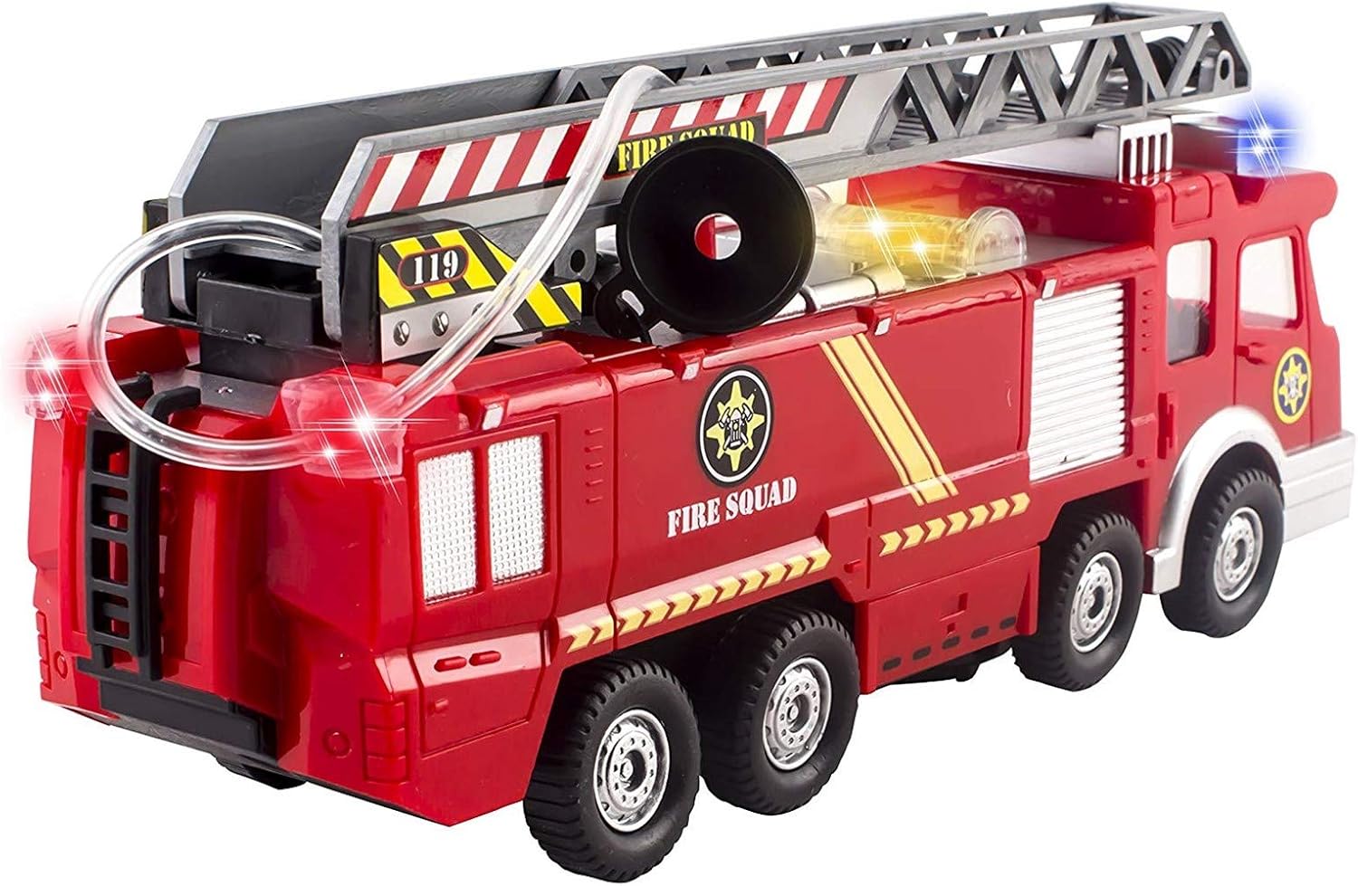 toy fire truck with working water hose