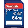 SanDisk 64GB Class 4 SDXC Flash Memory Card, Frustration-Free Packaging- SDSDB-064G-AFFP (Label May Change)
