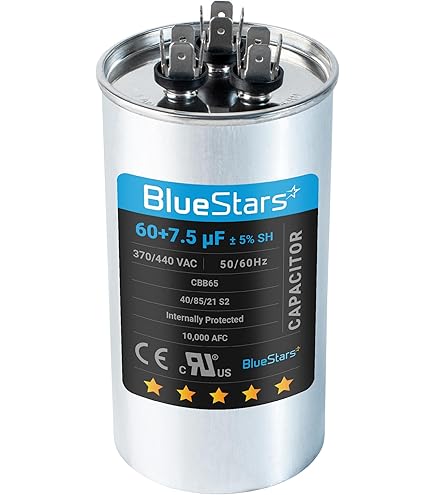 Amazon.com: Titan TRCFD6075 Dual Rated Motor Run Capacitor Round