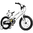 RoyalBaby Kids Bike EZ Balance to Pedal Dual Handbrake Toddlers Boys Girls Bicycle 12-20 Inch for Age 3-10 Years