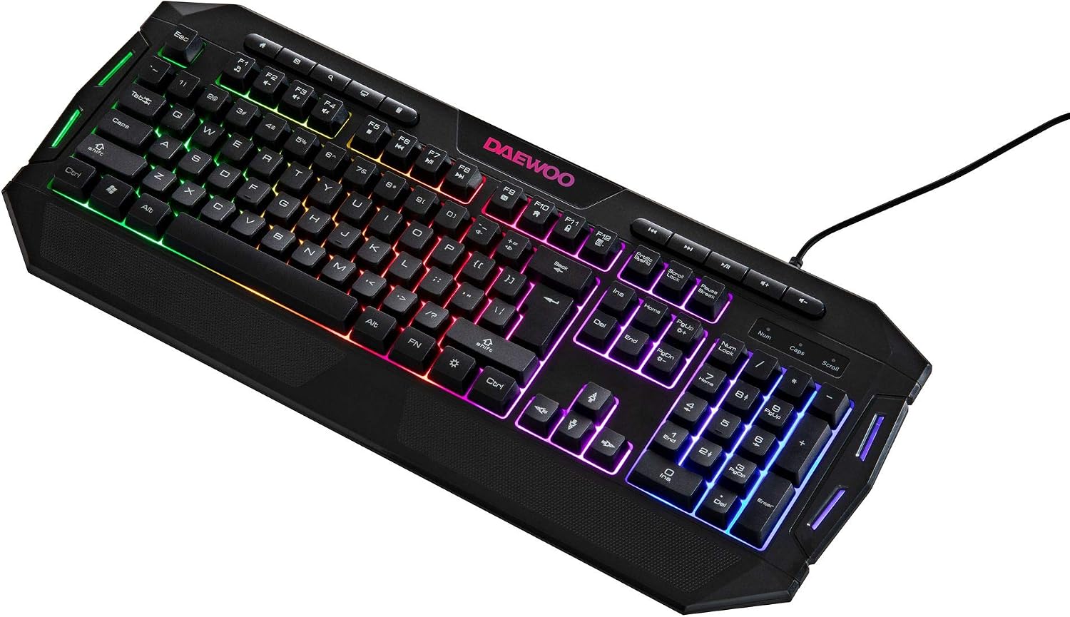 Daewoo Complete 4-IN-1 Gaming PC Set including Wired USB Plug Light Up Mouse & Keyboard, 40MM Speaker Headset with 20KHZ Mic - Image 4