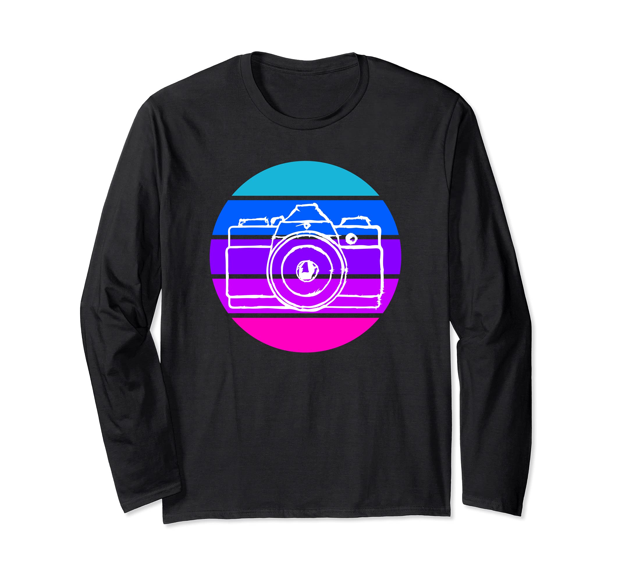 Dark Room Photographer Photography Camera Film Photo Lens Long Sleeve T-Shirt