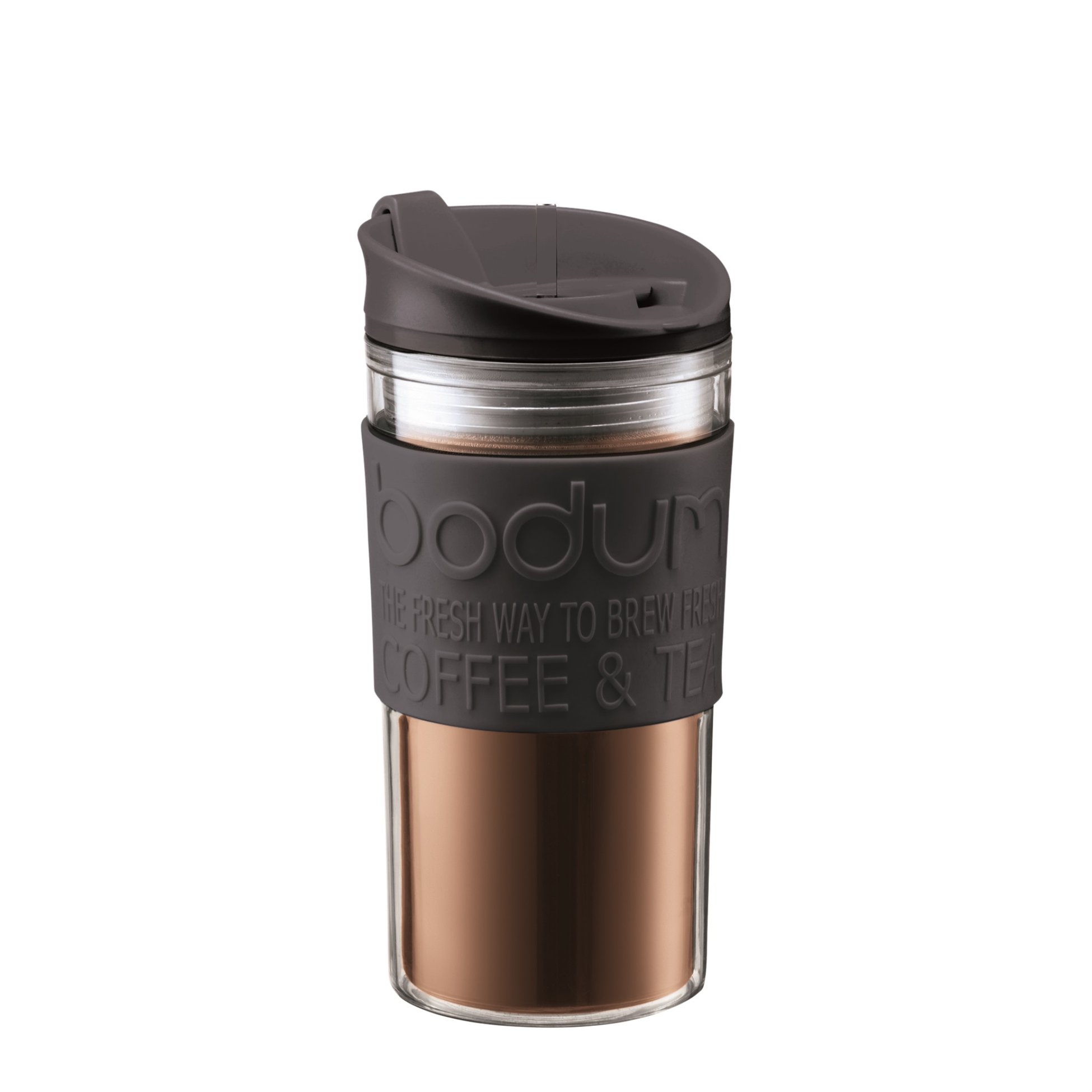 BODUM 11103-01S Travel Mug, Black, 0.35 Litre, 1 Count (Pack of 1)
