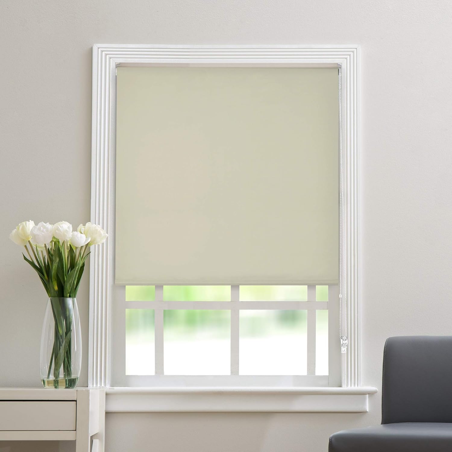 Buy Deco Window Polyester Blend Blackout Roller Blinds for Windows (36