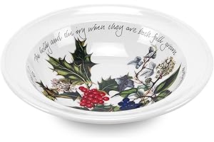 Portmeirion Holly And Ivy Cereal Bowl 15cm