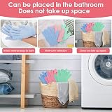 Sibba 6Pcs Exfoliating Gloves Body Scrub Mitts for Shower & Spa view 5