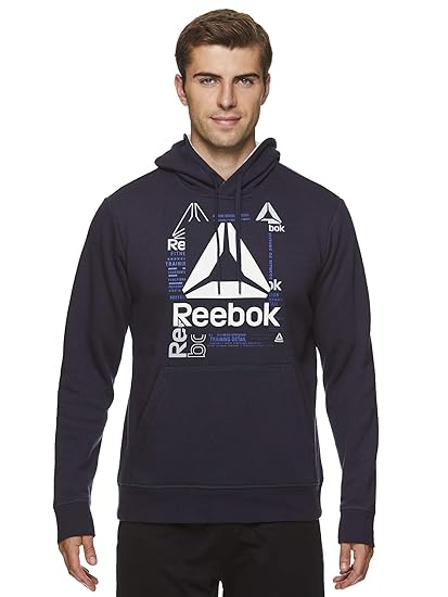 reebok navy blue sweatshirt
