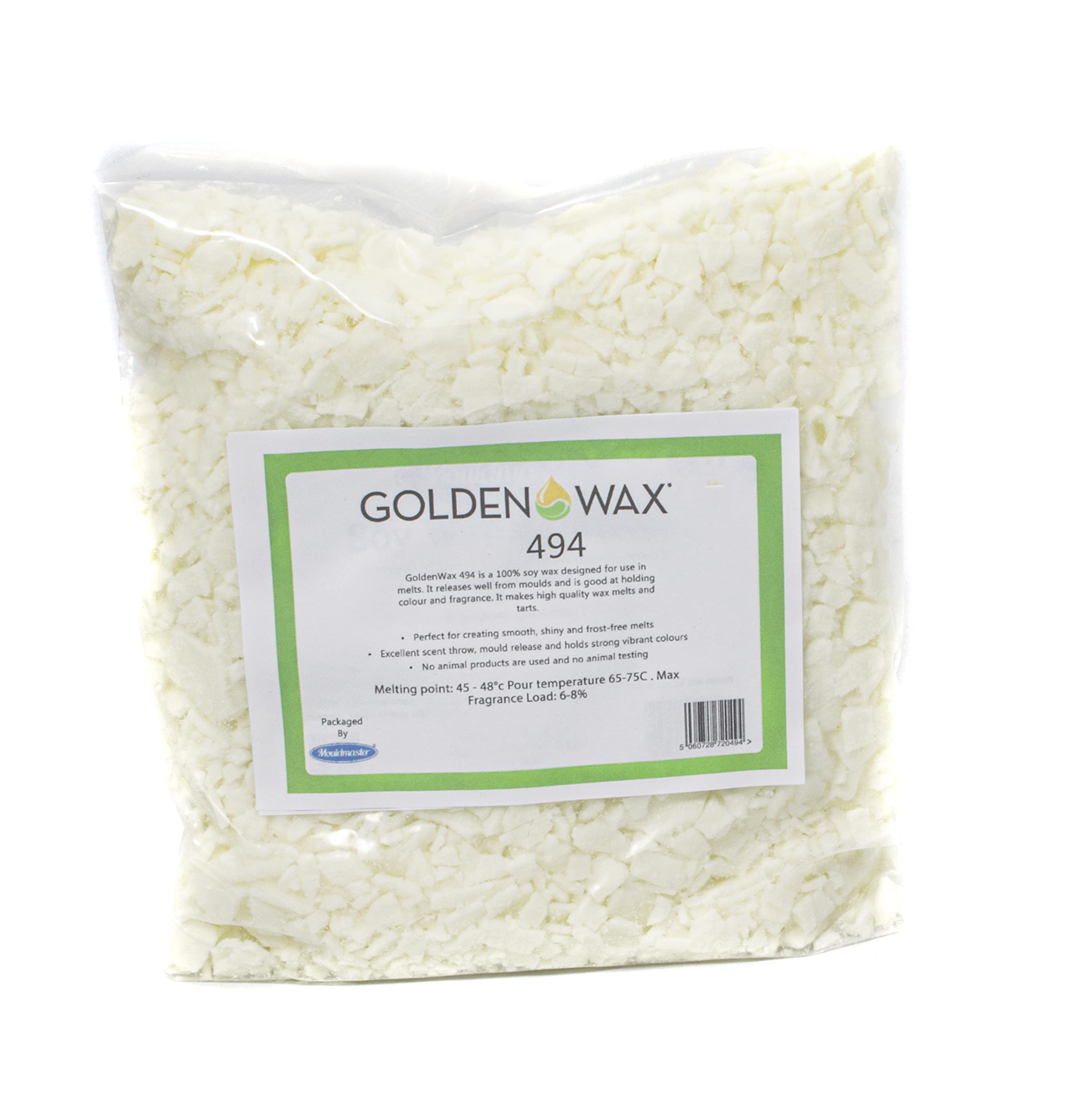 Golden Wax Soy for Melts 494, White, 750g