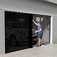 Sliding Garage Door Screen 2 Car With Track Closure, Faroe Islands - View #6