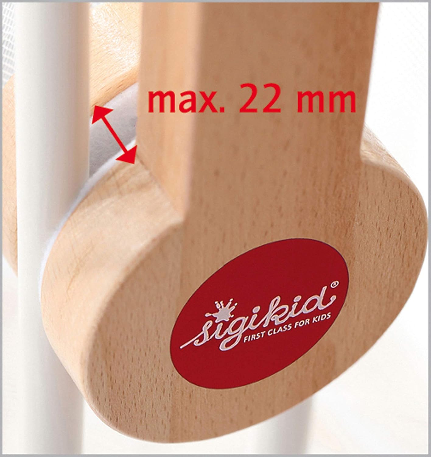 Sigikid Mobile Wooden Rack for Mobile, Wood/natural, 57.5X38.5 cm (Pack of 1) - Image 5