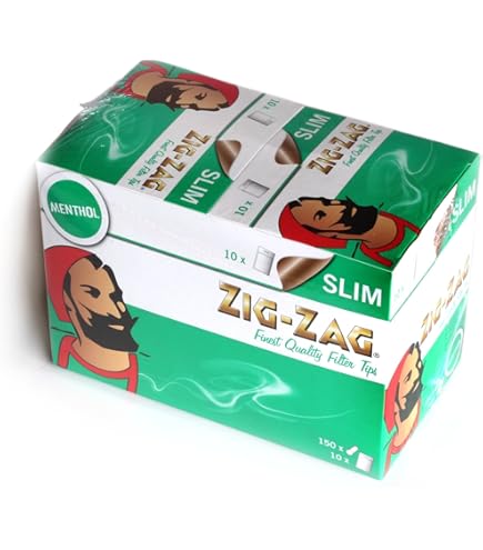 Rizla Menthol Extra Slim Tips - Full Box Of 2400 Filter Tips - View #7