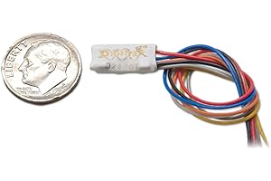 HO/N/Z Tiny DCC Decoder, 2-Functions 1A