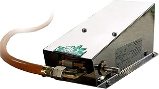 Bio Green Gasheizung Frostwächter Mini 340 W, Edelstahl, für Frühbeet, Gewächshaus und Hochsitz