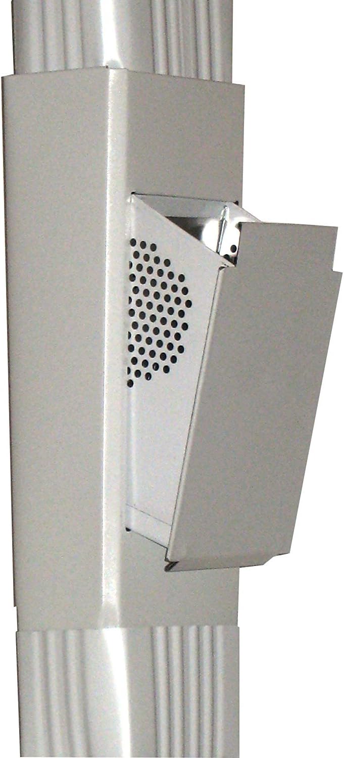 Downspout Filter, Slim Line, 3"X4", Low Gloss White Amazon.co.uk DIY
