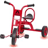 Ageliya Preschool Kids Tricycle &amp; Trike for 5-7, Sturdy Metal Frame | Durable pedal trike, solid rubber tires, ideal for daycare, kindergarten, playground, elementary outdoor play for boys girls