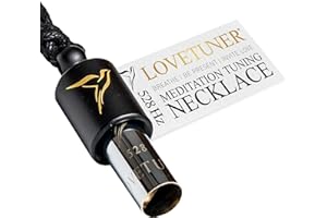 LOVETUNER 528Hz Breathing Necklace for Stress Relief, Mindfulness & Meditation | Sound Healing Whistle for Anxiety, Focus, Calm & Relaxation | Emotional Wellness, Inner Peace & Balance Necklace