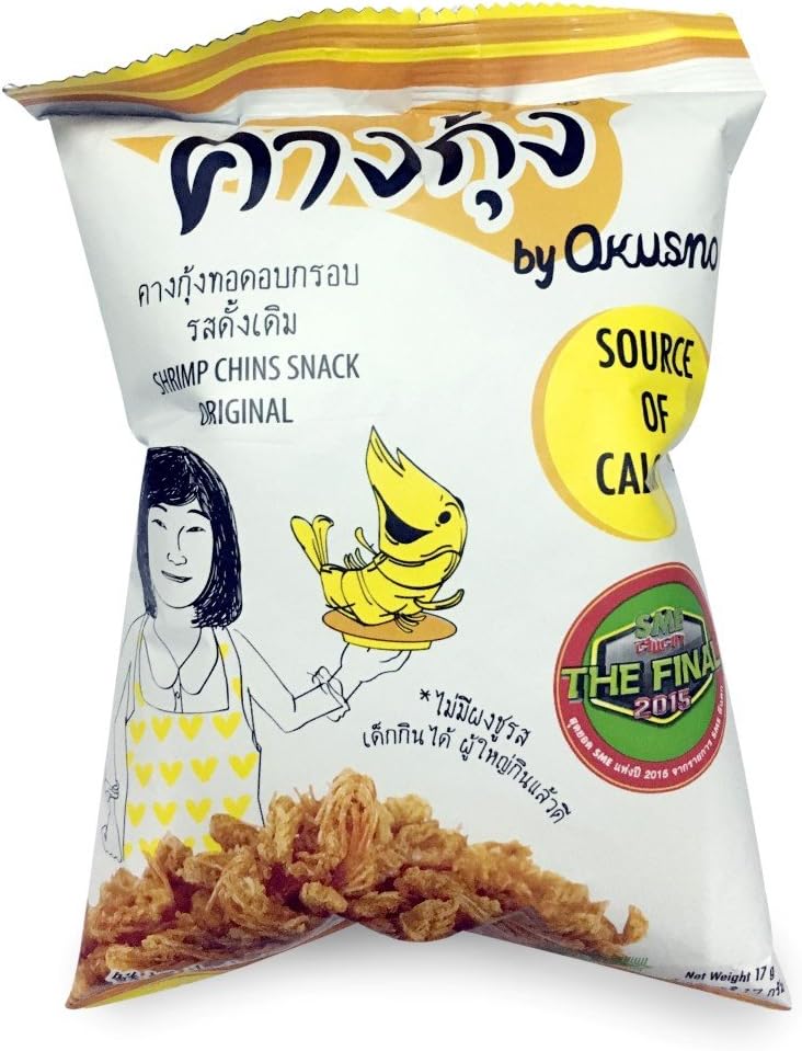 Okusno Shrimp Chins Snack (3 Pack)