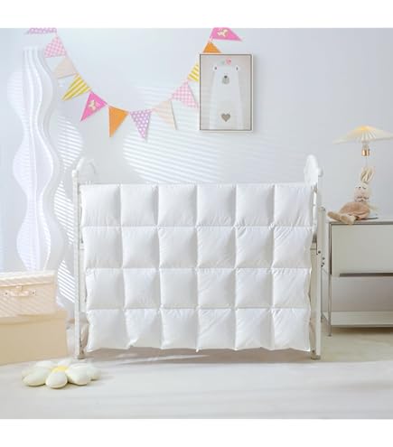 Crib Blanket Zzlamb Kids Toddler Comforter Warm Baby Down Quilt