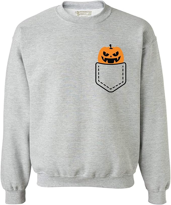 oversized pumpkin sweatshirt