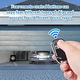 Funmo 4-Button Universal Garage Door Opener Remote Transmitter Cloning view 3
