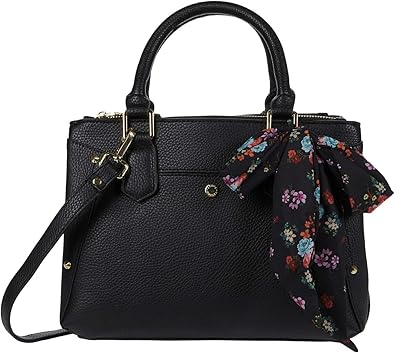 steve madden black satchel