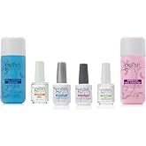 Gelish Full Size Gel Nail Polish Soak Off Remover and Cleanser Basic Care Kit