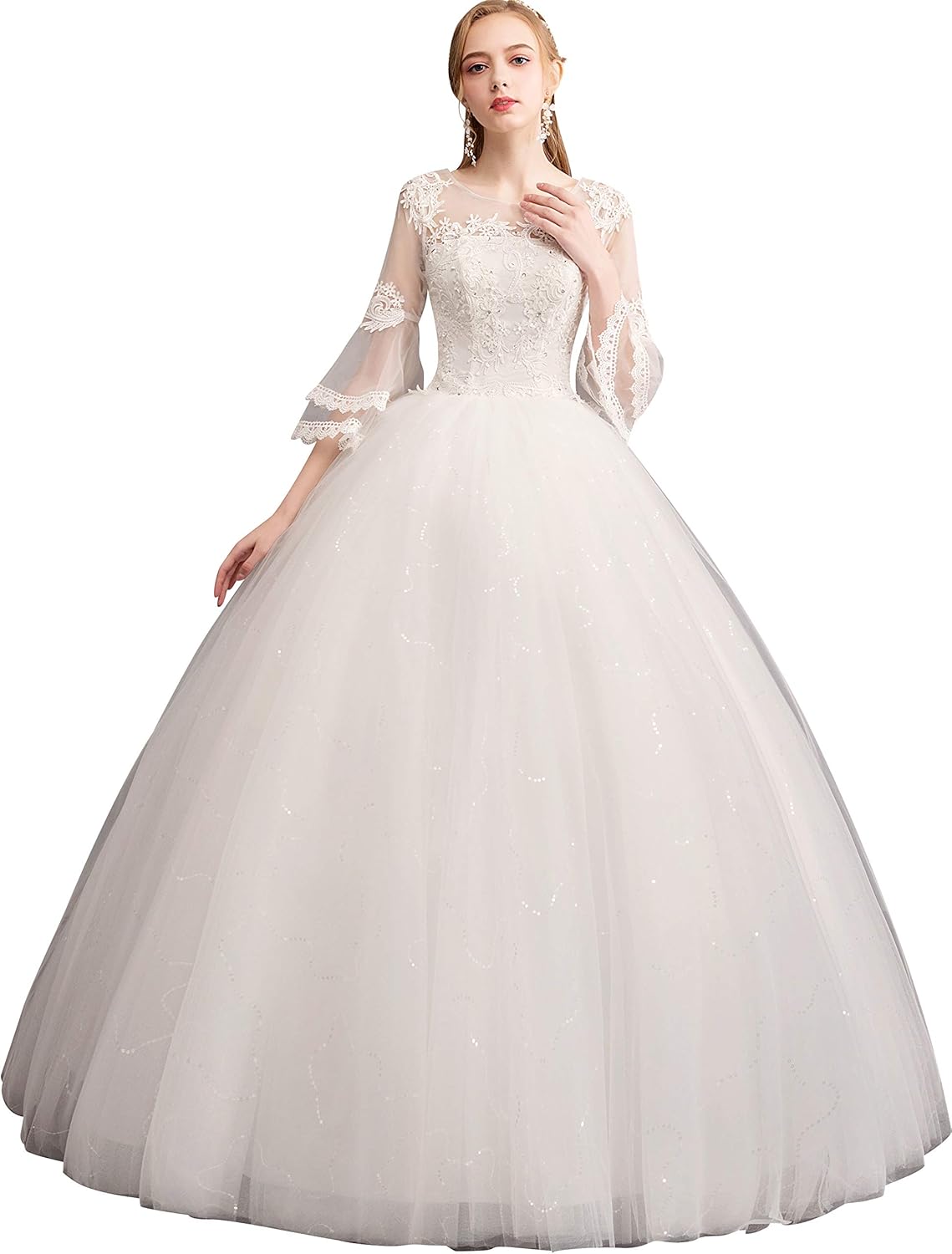 glamorous ball gown wedding dresses