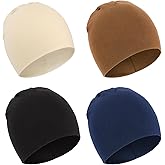 DRESHOW BQUBO 4 Pieces Baby Beanie Newborn Toddler Soft Cute Knit Hat Hospital Hats for Baby Boys Infant Cap Beanies