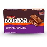 Britannia The Original Bourbon Chocolate Cr&egrave;me Biscuits, Classic Chocolate Sandwich Cookies, 390g (13.7 oz)