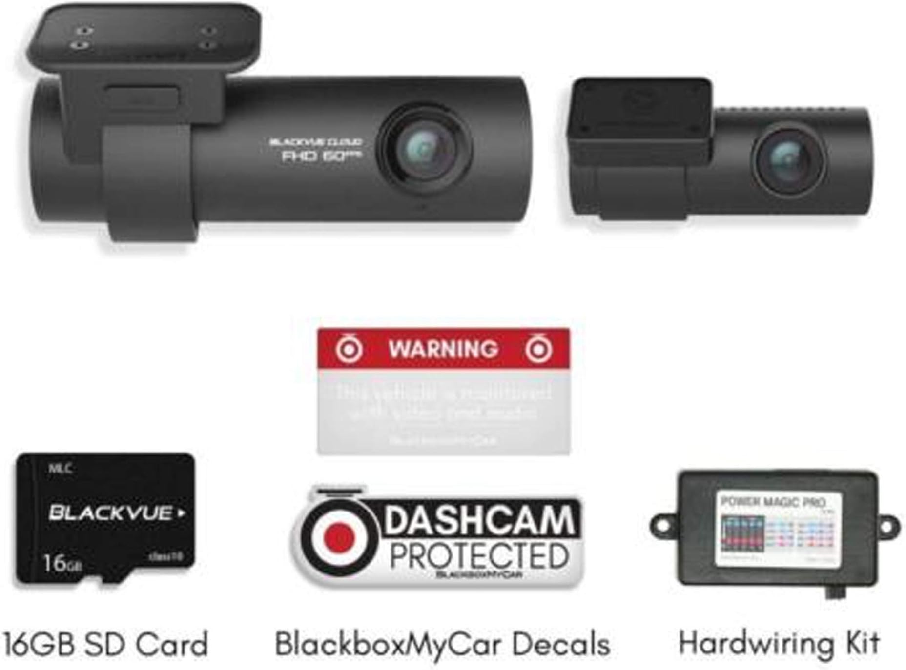 BlackVue DR750S-2CH | 16GB Micro SD Card | Power Magic Pro