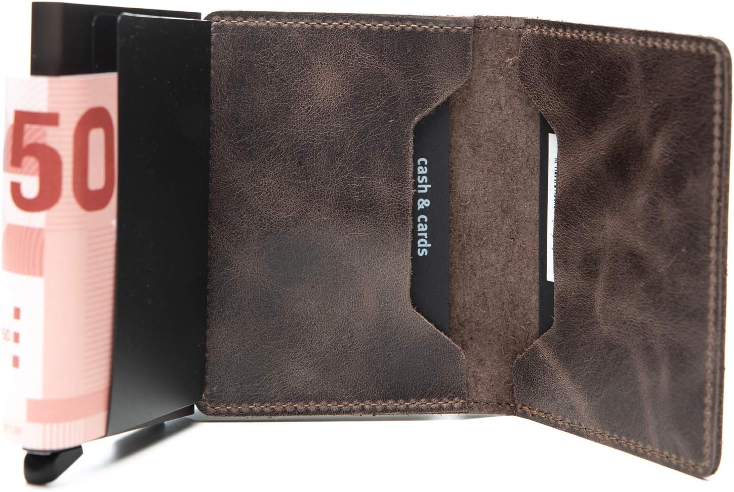 Secrid - Vintage Slim Wallet 10.2 cm, chocolate (Brown) - SV-chocolate, 14mm Slim - Image 5