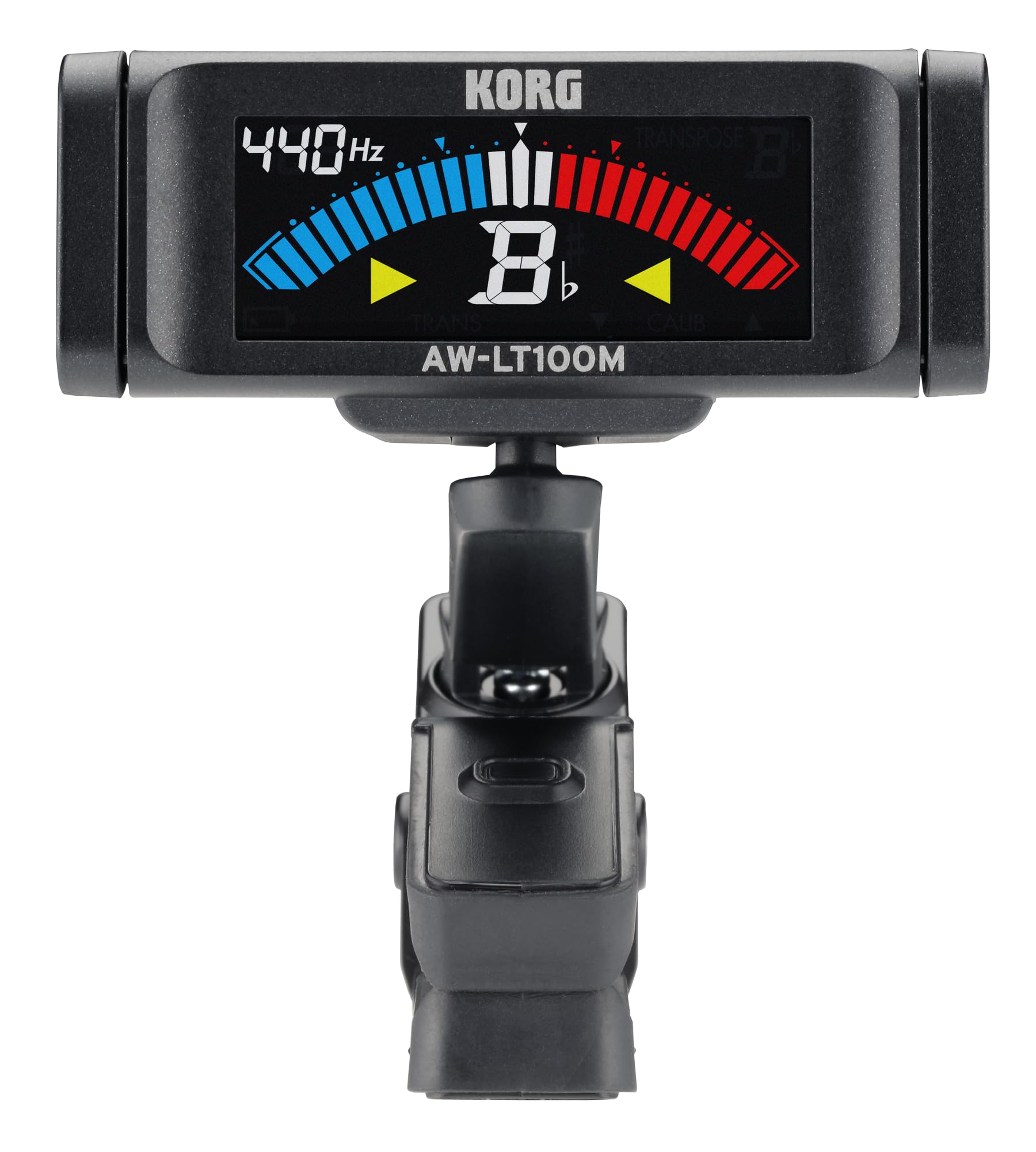Korg - AW-LT100M Orchestral Instrument Clip-on Tuner - Black