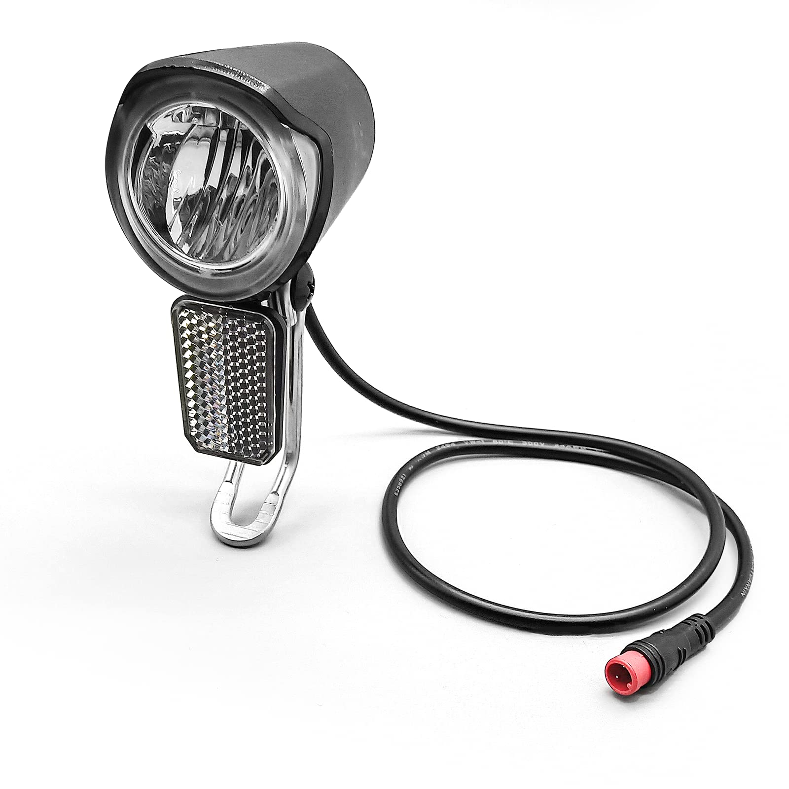 Electric Bike Light LED Electric Bike Headlight 24V 36V 48V 60V for Electric Bicycle Bike Light Accessories (Waterproof Plug)