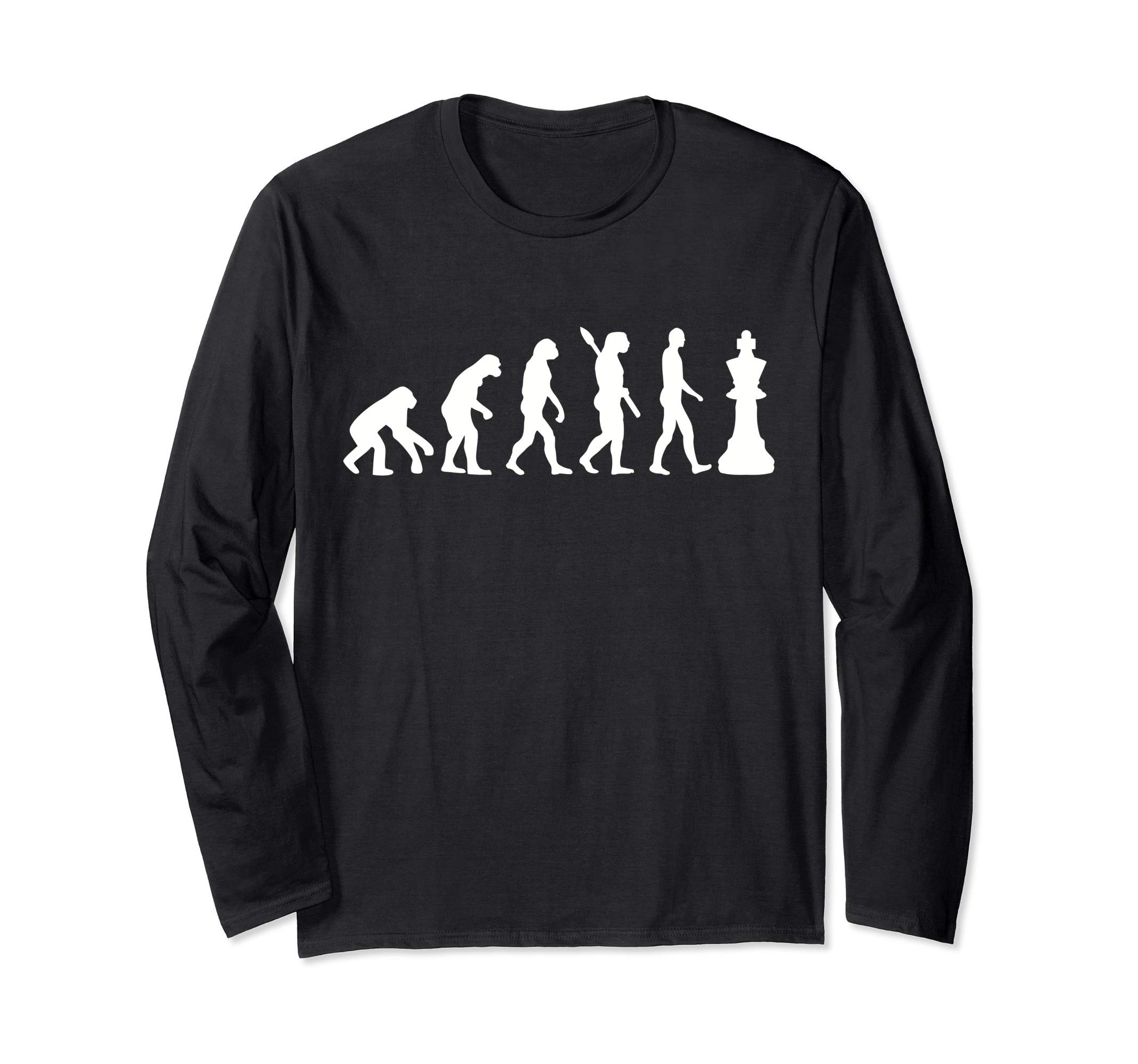 Evolution chess Long Sleeve T-Shirt