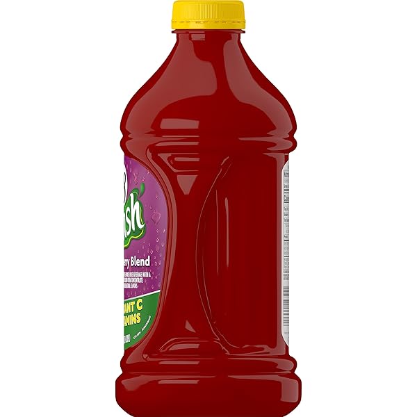 V8 SPLASH BERRY BLEND FLAVORED JUICE BEVERAGE, 64 OUNCE BOTTLE