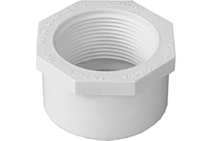 Genova Products 34221 2" X 1-1/2" PVC Reducing Bushing