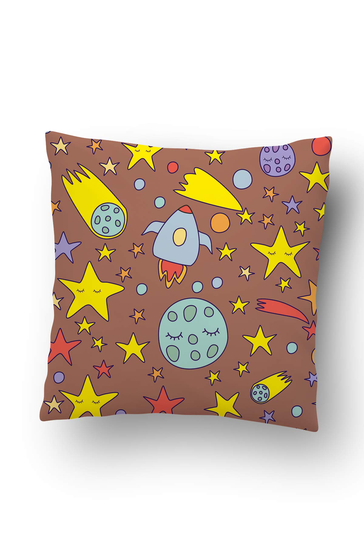 Lulu Home Pillowcase, Multi-Colour, 45 x 45 cm