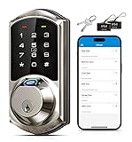 Veise Fingerprint Smart Lock for Front Door, 7-in-1