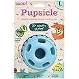 WOOF Party Pupsicle - Long-Lasting Interactive Dog Toys for Boredom - Low-Mess Design - Birthday Gifts for Dogs - Large Dog Toys - Buddy Blue