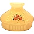 Aladdin 10" Champagne Red Rose Glass Lamp Shade N679