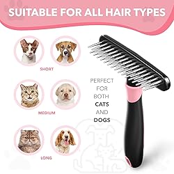 Dog rake deshedding dematting Brush Comb