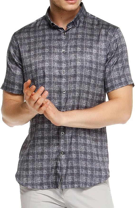 Men's Summer Durable Shirt Size XL Color Black Amazon.co.uk Clothing