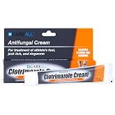CareAll Clotrimazole Antifungal Cream 1% USP 1.0 oz., Cures Most Athlete&rsquo;s Foot, Jock Itch and Ringworm, Sooths and Relieves Itching, Burning and Cracking from These Conditions