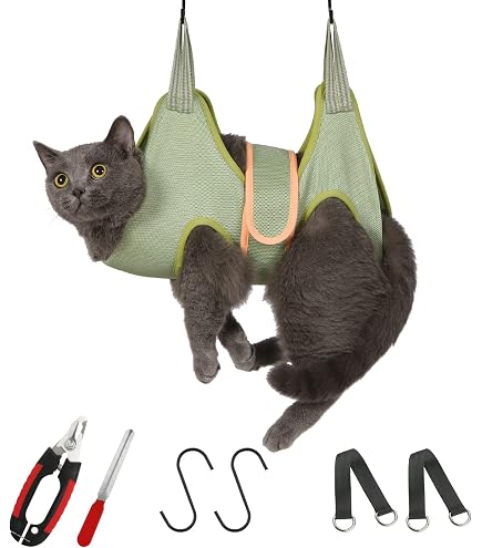 Amazon.com : Xbes Nylon Cat Muzzle, Face Mask, Groomer Helper, Grooming  Tools for Preventing Scratches and Anti-Biting, Black (S) : Pet Supplies