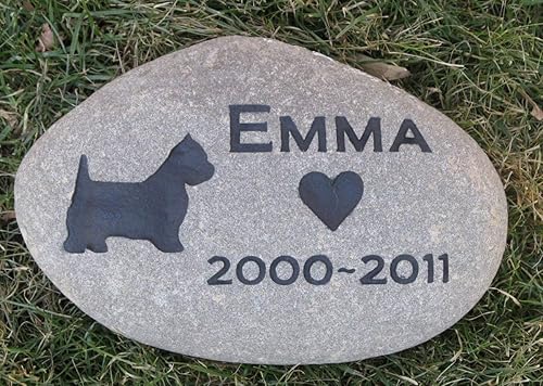 personalized dog headstone