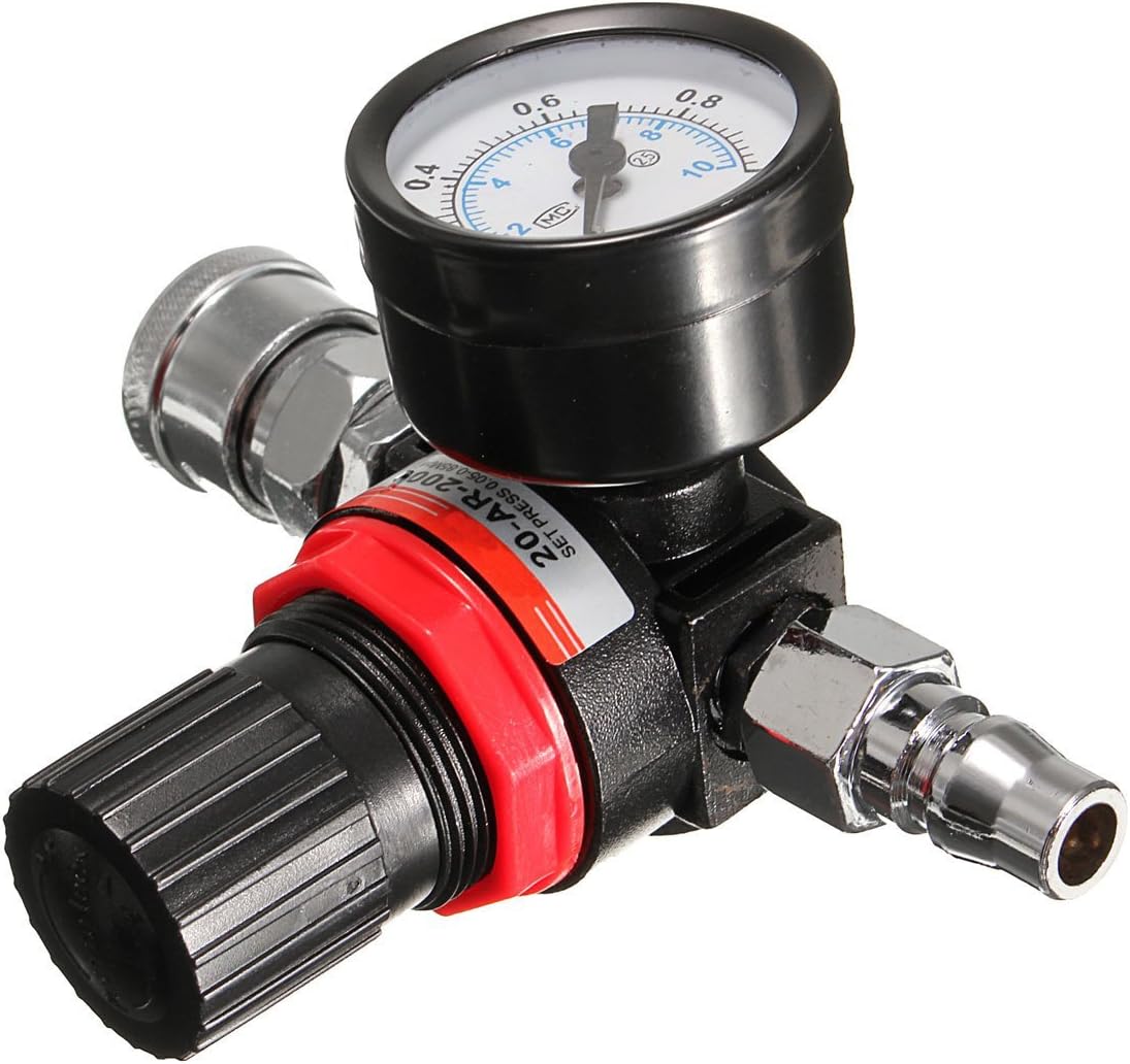 1/4 Luftdruckregler AR-802 - Für Lackierpistolen