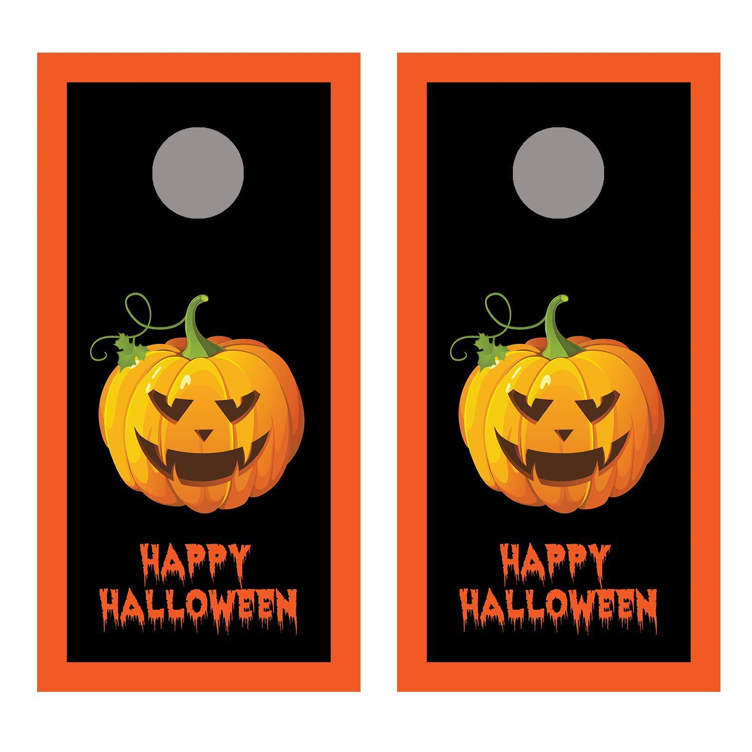 春先取りの レクリエーションスポーツ コーンホール ラップ Let S ボード デカール Print B07h8rgt3p パンプキン ビッグハッピーハロウィン 格安即決 Www Autopretenzija Eu