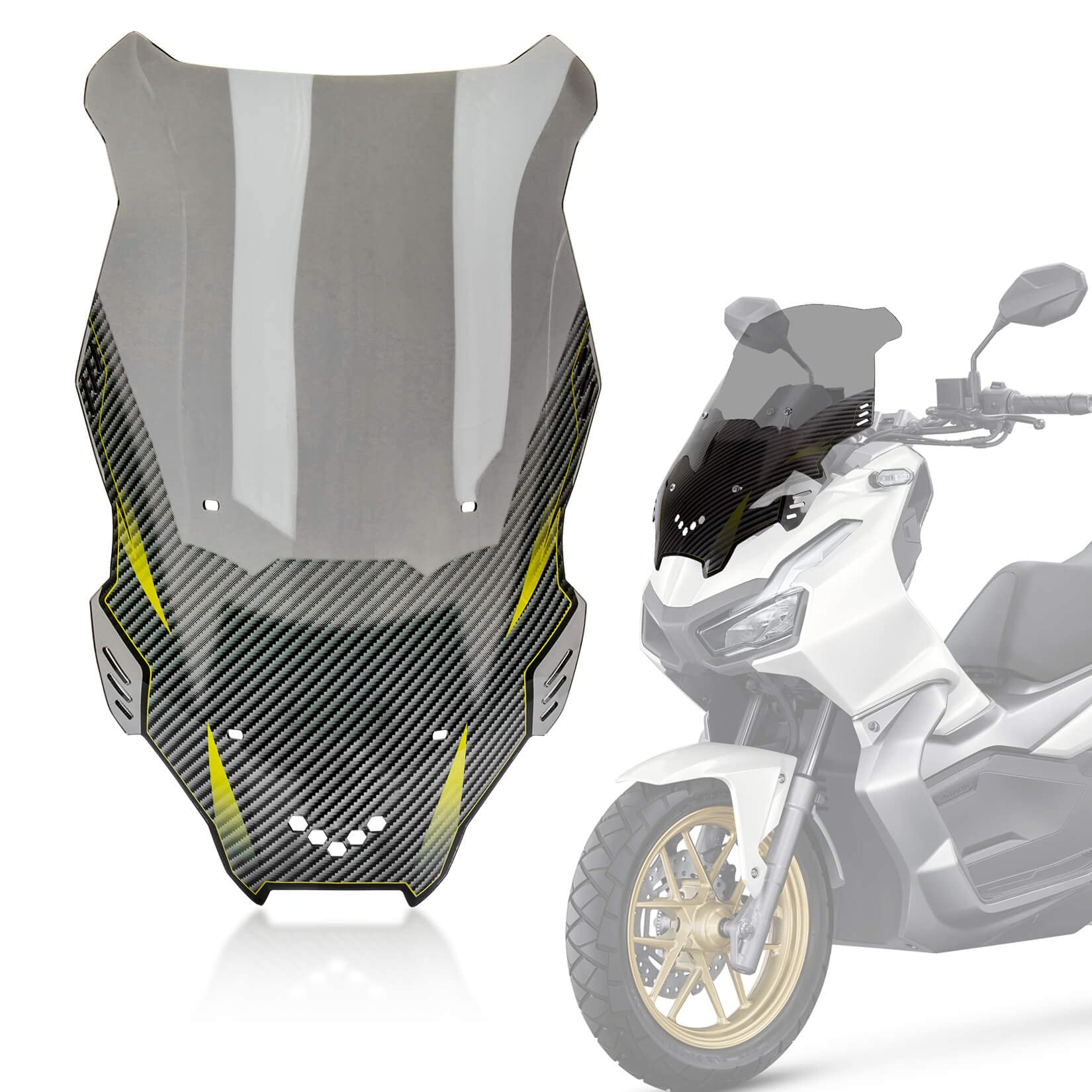 PSLER Windshield for ADV125 ADV150 2019-2022 and