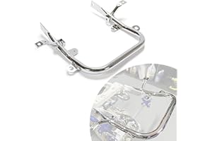 KUAFU Rear Grab Bar Bumper Compatible with 1987-2006 Yamaha Banshee 350 YFZ350 Chrome Replacement for 3GG-2845R-10-00 3GG-284