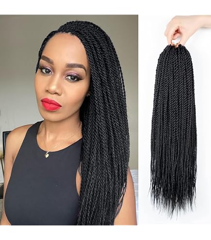 Amazon.com : VIOLET Senegalese Twist Crochet Hair For Black Women